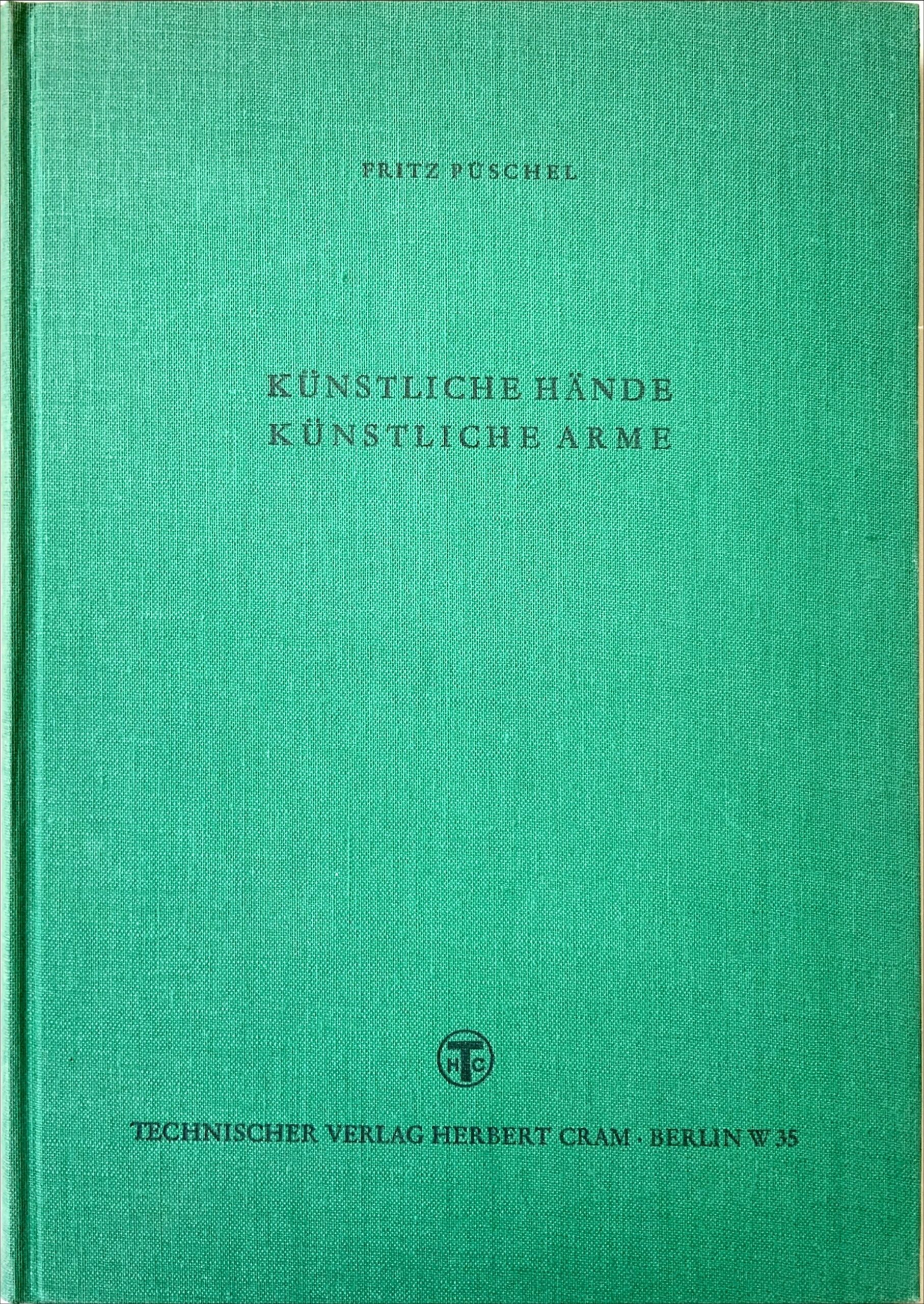 Fachbücher 54 1955 Fachbuecher KuenstlicheHaendeKuenstlicheArme Pueschel Cover scaled