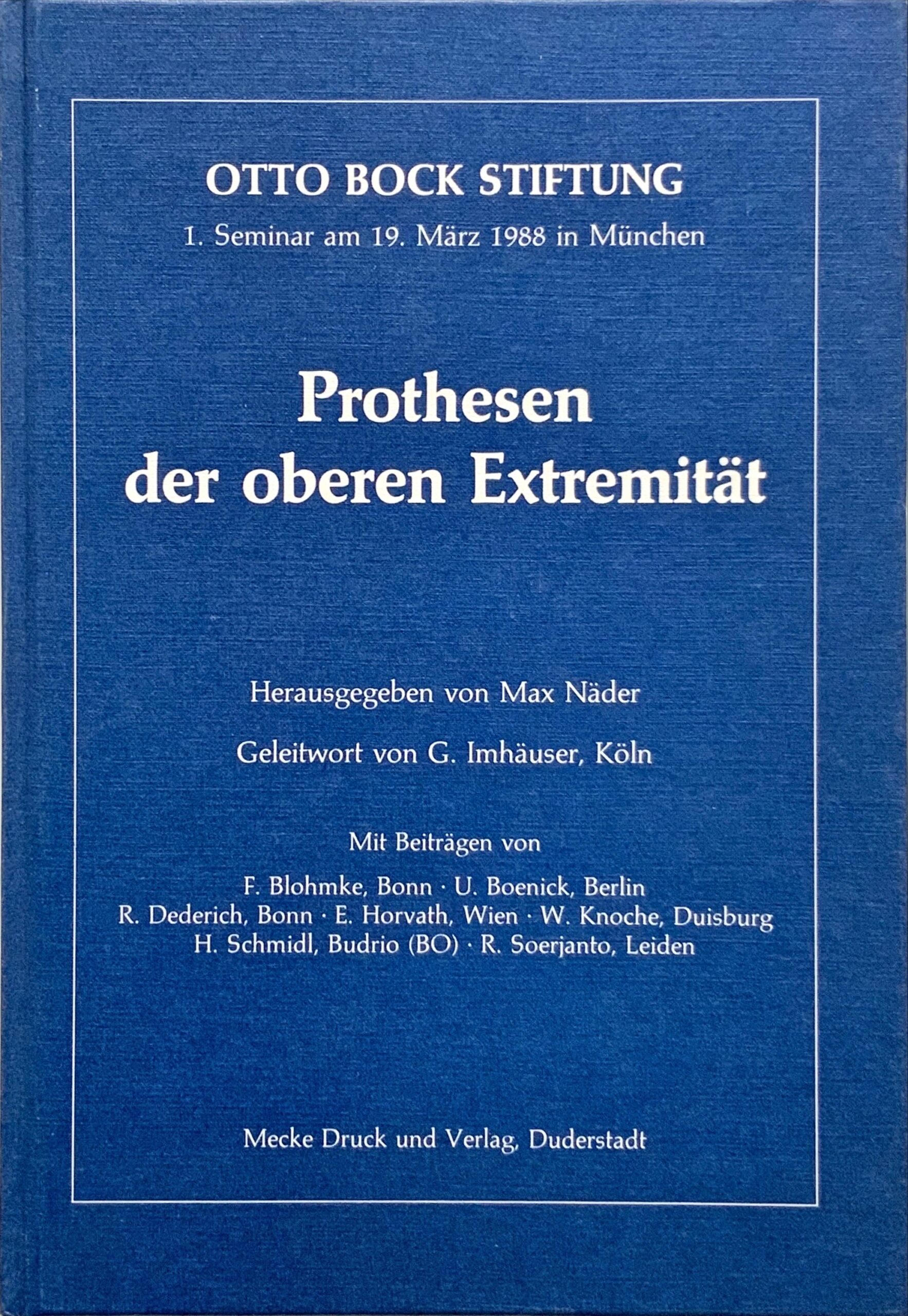 Fachbücher 95 1988 Fachbuecher ProthesenDerOberenExtremitaet Naeder Cover scaled