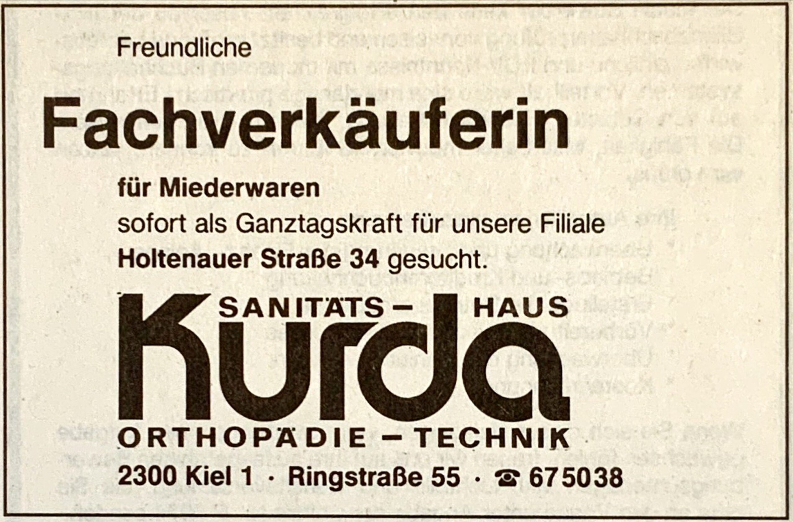 Medien und Presse 16 1992 MedienPresse AnzeigeFachverkaeuferin scaled