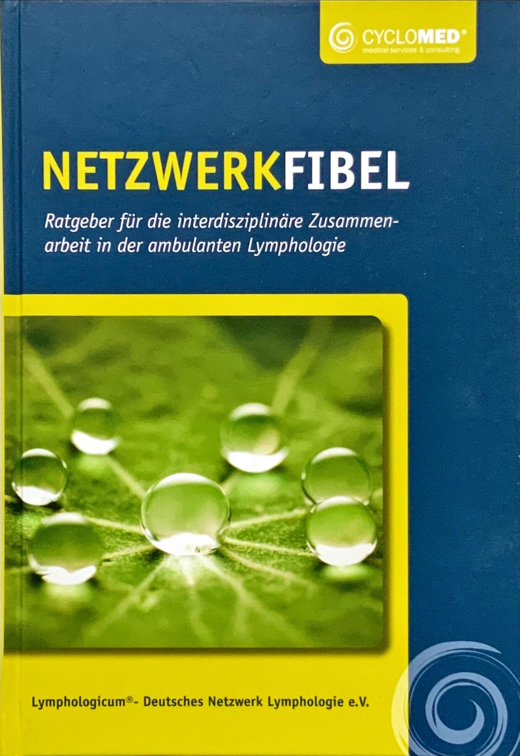 Fachbücher 109 2013 Fachbuecher Netzwerkfibel RatgeberFuerDieInterdisziplinaereZusammenarbeitInDerAmbulantenLymphologie Lymphologicum Cover scaled