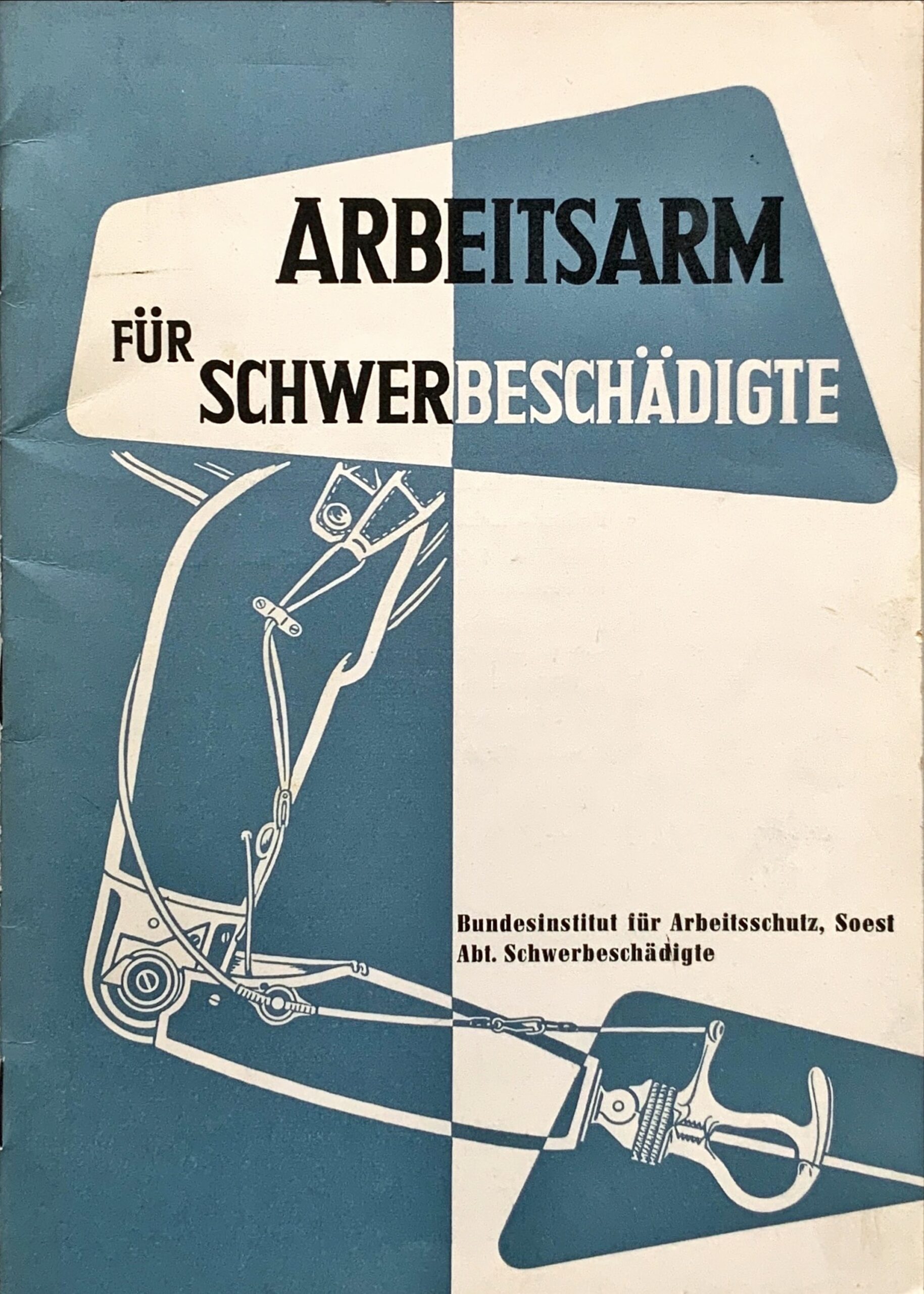 Fachbücher 113 unbekannt02 Fachbuecher ArbeitsarmFuerSchwerbeschaedigte Schwerbeschaedigten AbteilungDesBundesinstitutsFuerArbeitsschutz Cover scaled