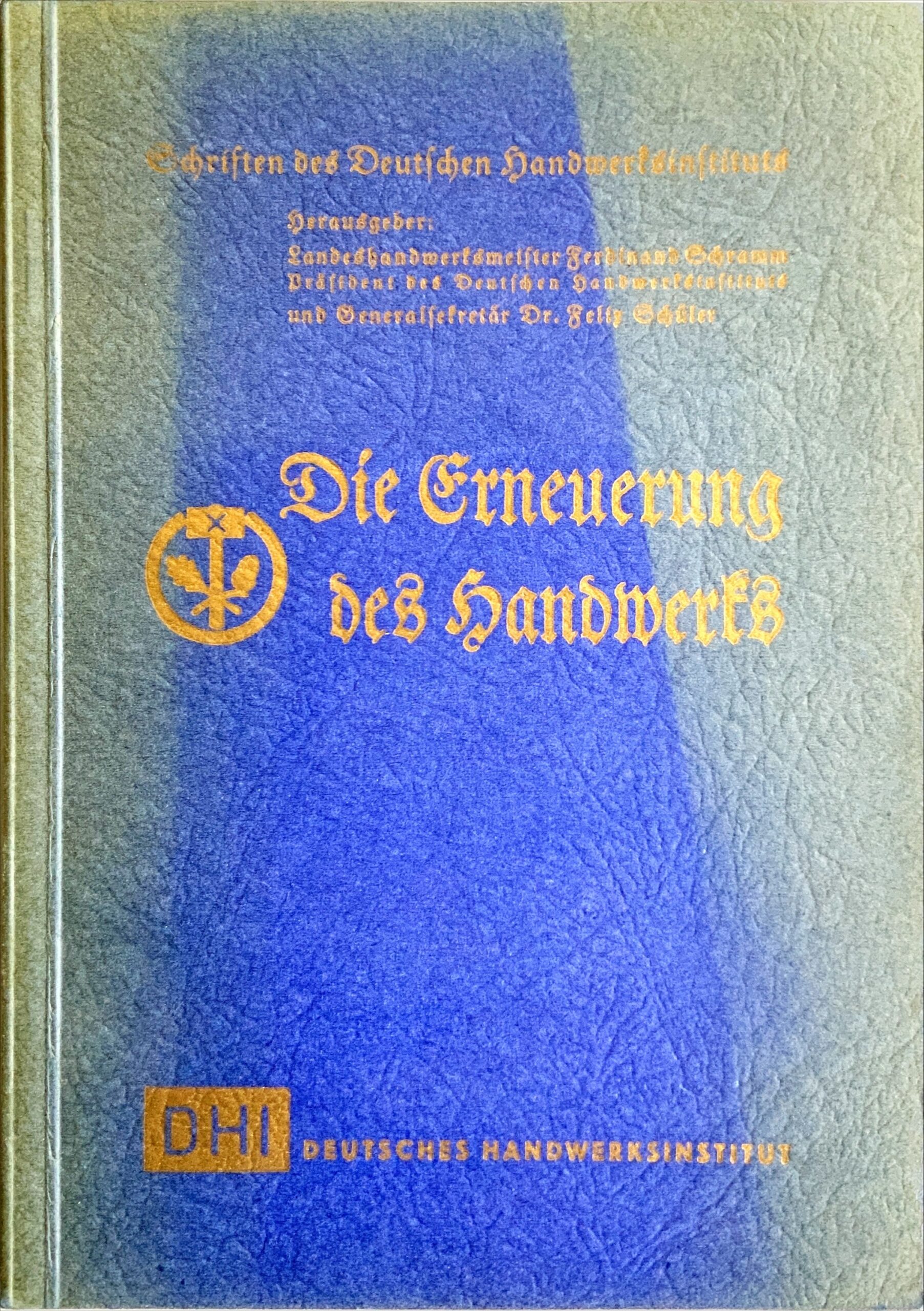 Fachbücher 119 unbekannt08 Fachbuecher DieErneuerungDesHandwerks Schramm Schueler Cover scaled