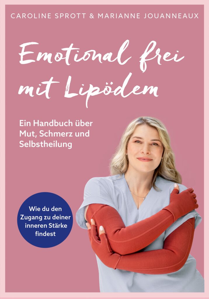 Buchtitel emotional frei mit Lipoedem Caroline Sprott zugeschnitten