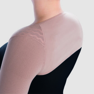 Juzo Expert Bolero von hinten sichtbar.
